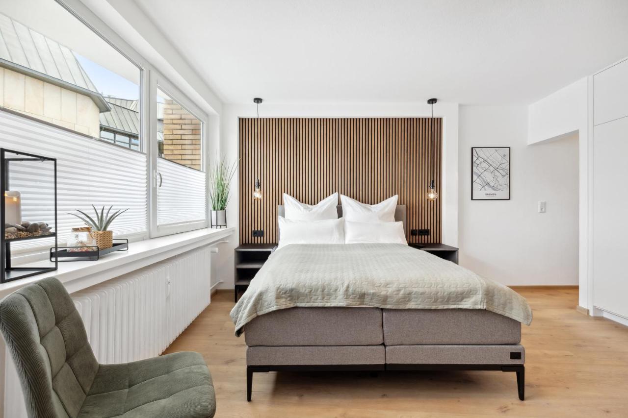 Modernes Studio Am Bremer Dom Mit Balkon BRE Exterior foto