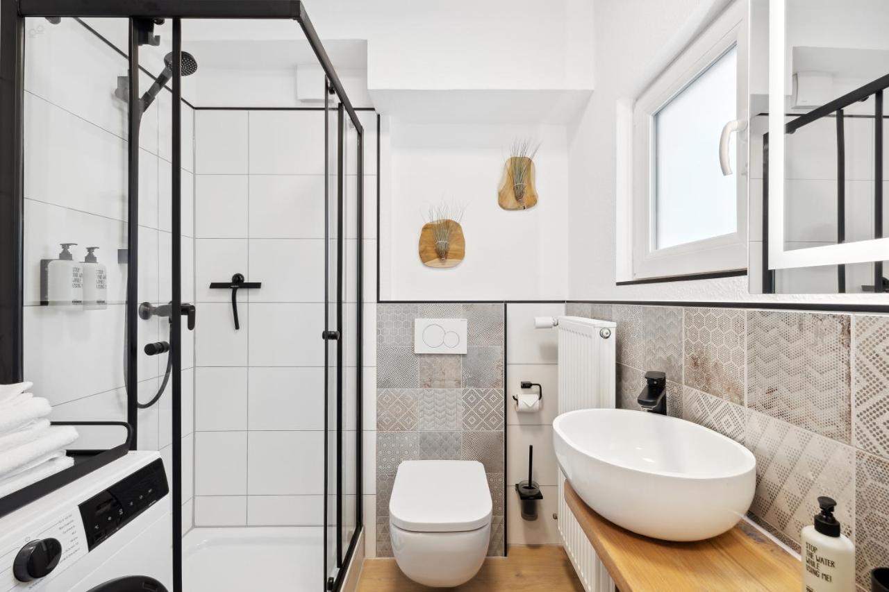 Modernes Studio Am Bremer Dom Mit Balkon BRE Exterior foto