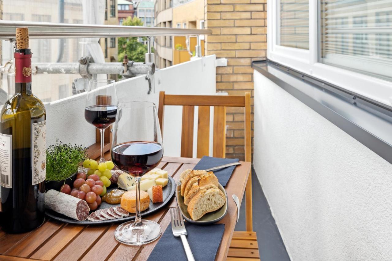 Modernes Studio Am Bremer Dom Mit Balkon BRE Exterior foto
