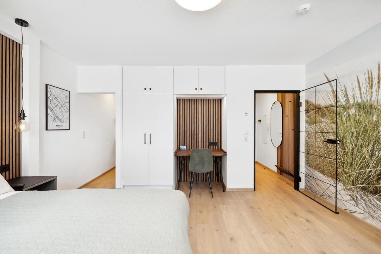 Modernes Studio Am Bremer Dom Mit Balkon BRE Exterior foto